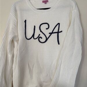 Miami White Knit Sweater
